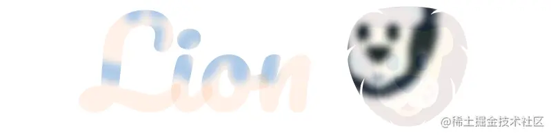 Firefox screenshot. Shows a text and emoji element that uses a semitransparent color so we can partly see through to the background which is set to a blurred element (now positioned out of sight) via the element() function. This slight offset means the actual text doesn't perfectly overlap with the background one anymore. We have also clipped the background of this element to the text, so that none of the background outside it is visible. Even so, there's enough padding room so that the blurred background is contained within the padding-box.