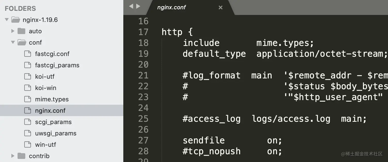Nginx 配置文件