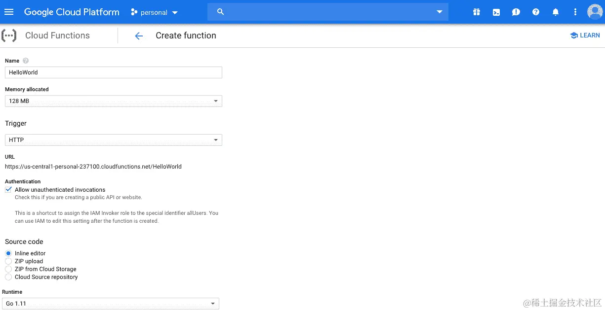 图 2.30：函数创建表单