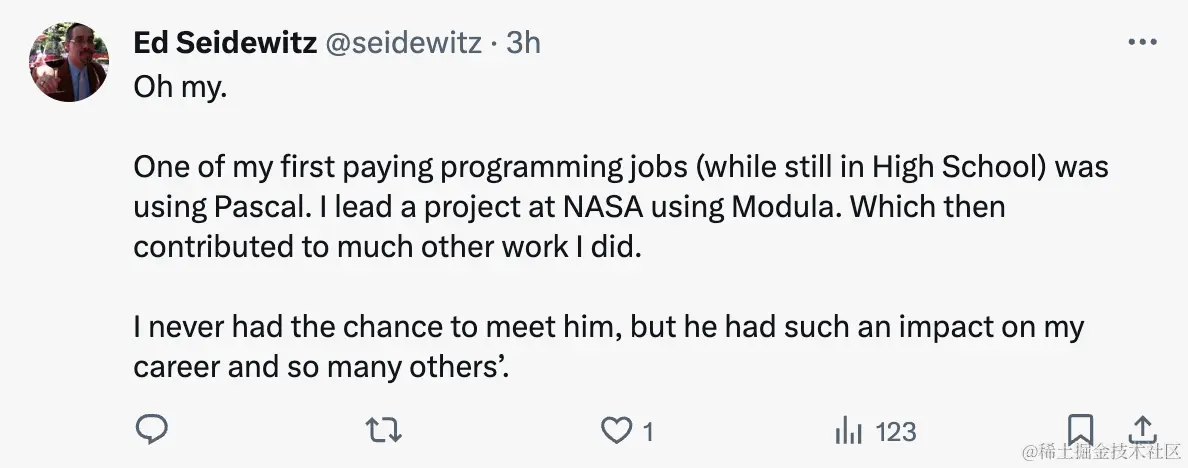 图灵奖得主Niklaus Wirth逝世，从Euler到Pascal，一代编程巨星陨落