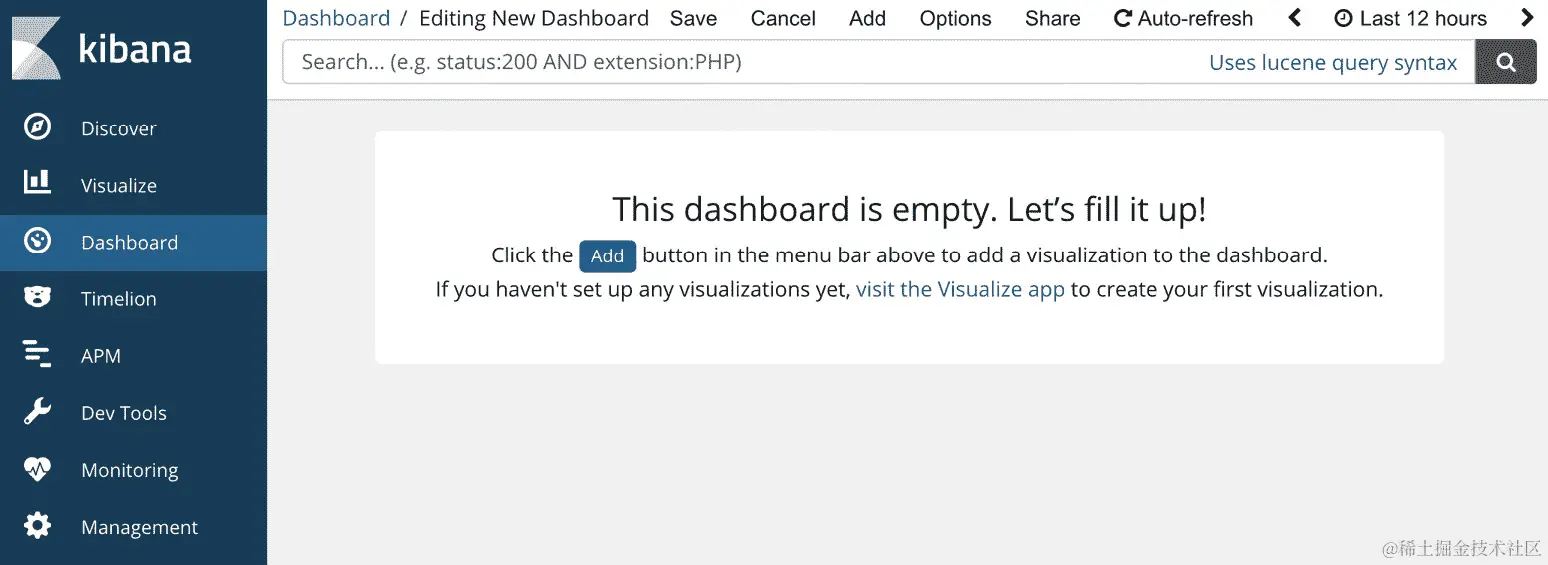 图 9.18 – 仪表板 UI