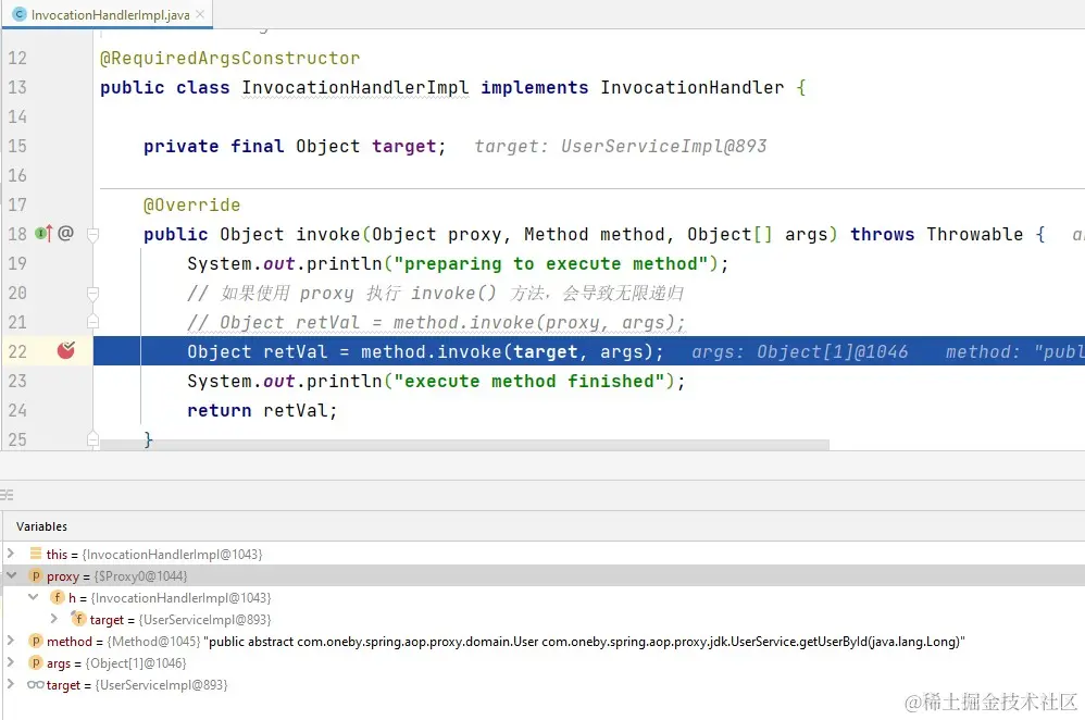 InvocationHandlerImpl invoke() 方法的 proxy 参数.jpg