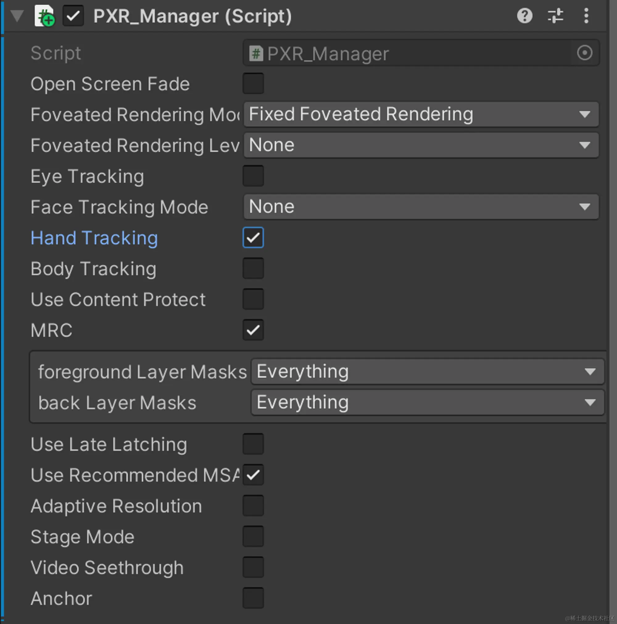 PXR_Manager