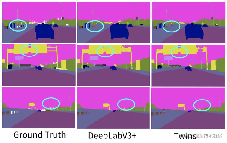 图10 道路多要素语义提取结果对比