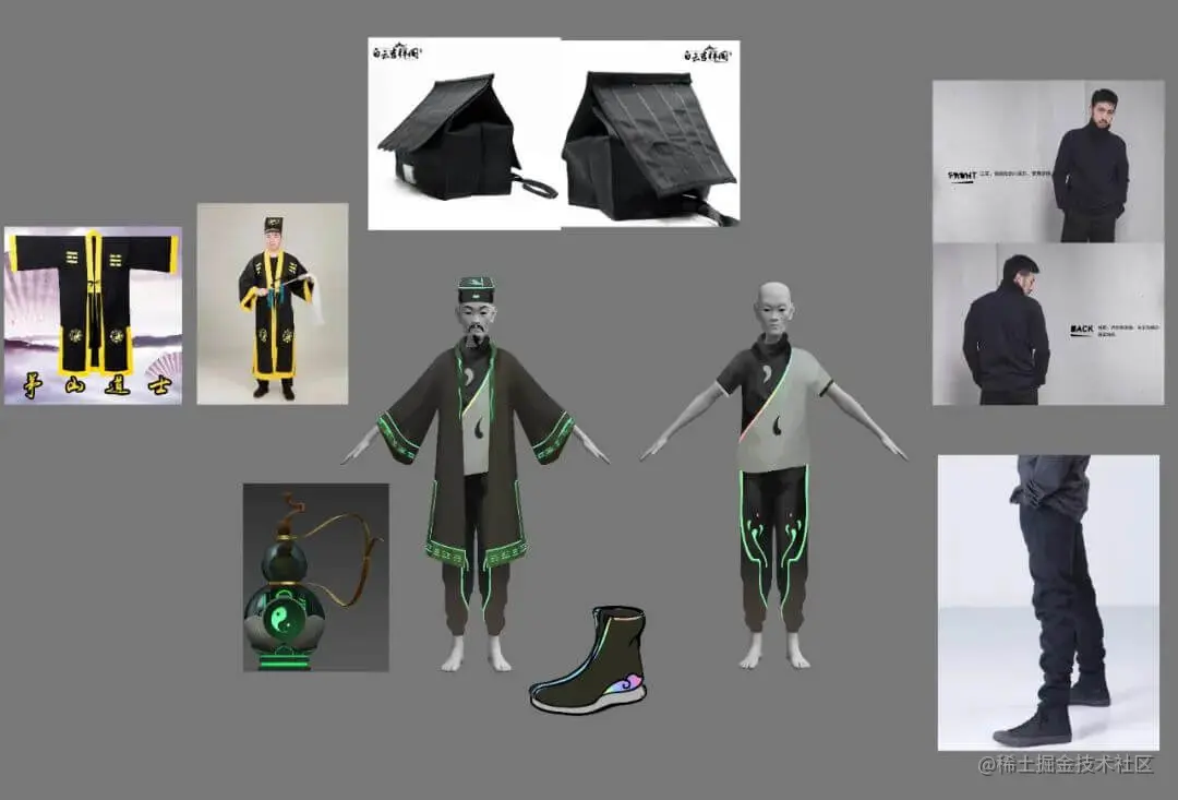 《终极体验》角色设计