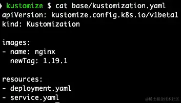 图 8.4 - kustomization.yaml 文件