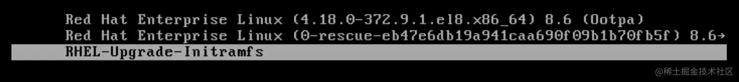 RHEL-升级-initramfs