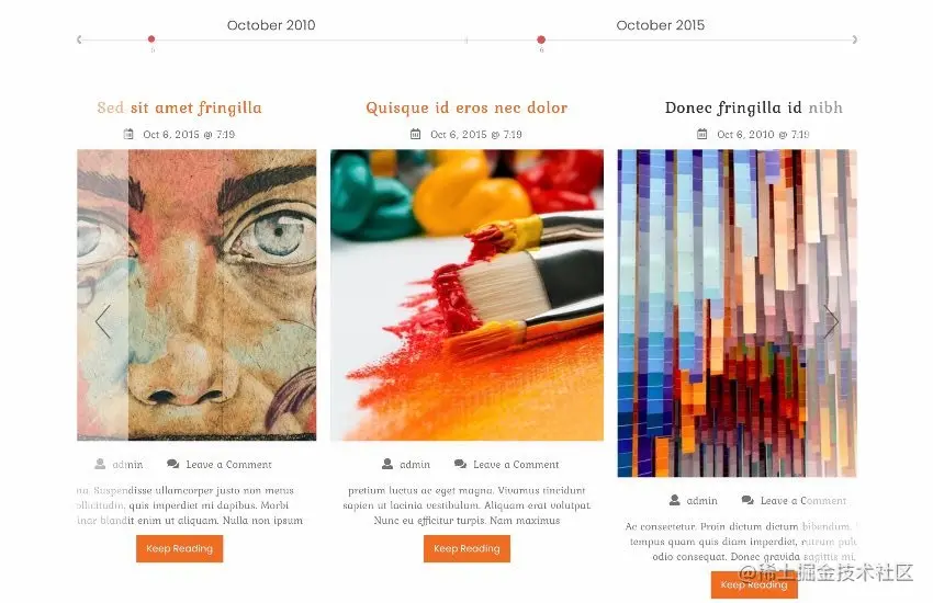 WP Timeline Designer Pro - WordPress Timeline Plugin