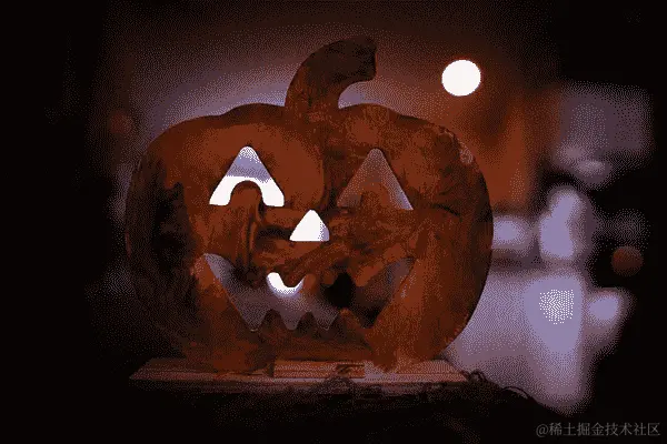 南瓜灯艺术的照片