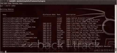 使用 Metasploit 来利用 Kioptrix