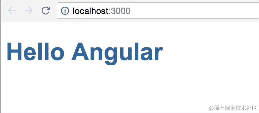 Angular 项目