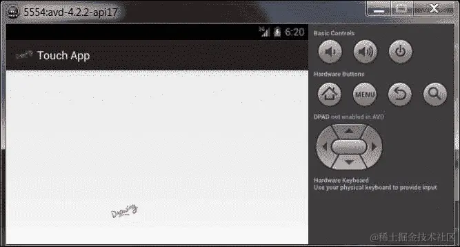 我们的主活动类和最终输出
