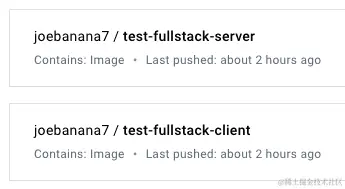 docker images