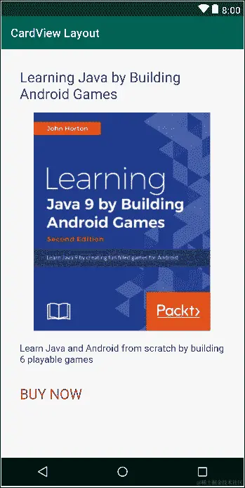 为卡片创建内容