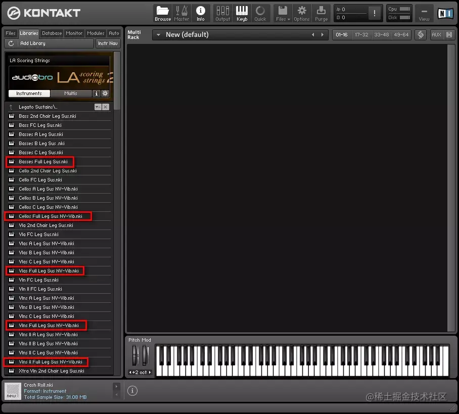 LA Scoring Strings 2 – LASS 2 教程（一）