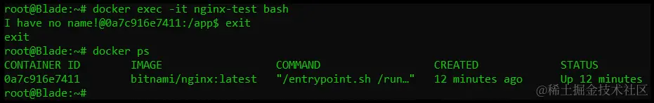 图 1.14 – docker ps 输出