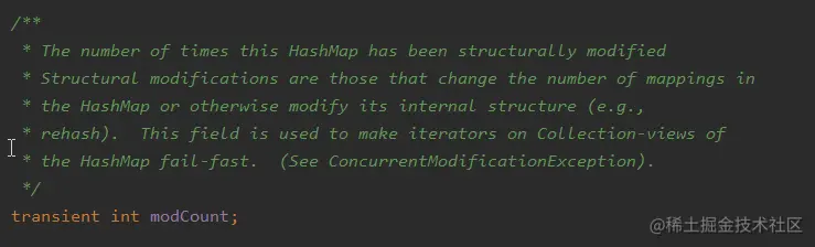 HashMap-修改次数