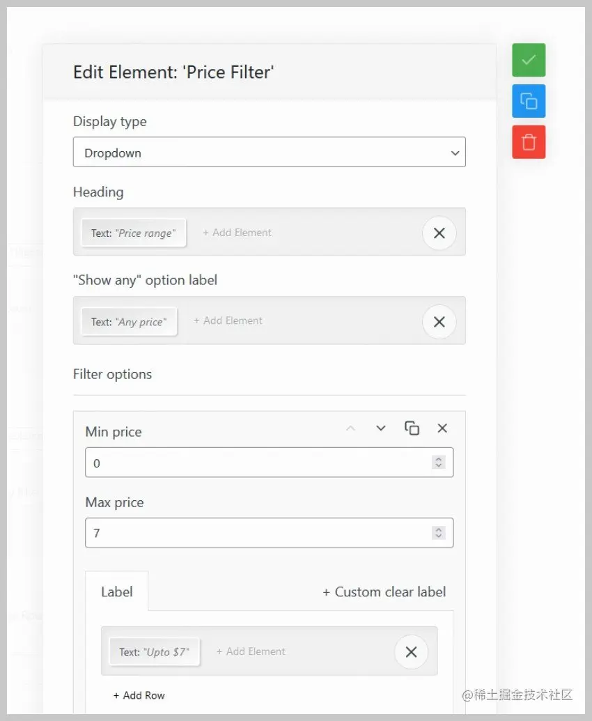 WooCommerce Product Table Price Filter