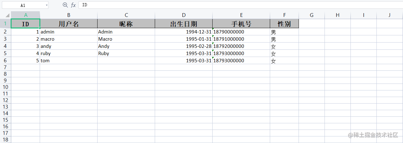 SpringBoot实现Excel导入导出，性能爆表，用起来够优雅！[亲测有效]