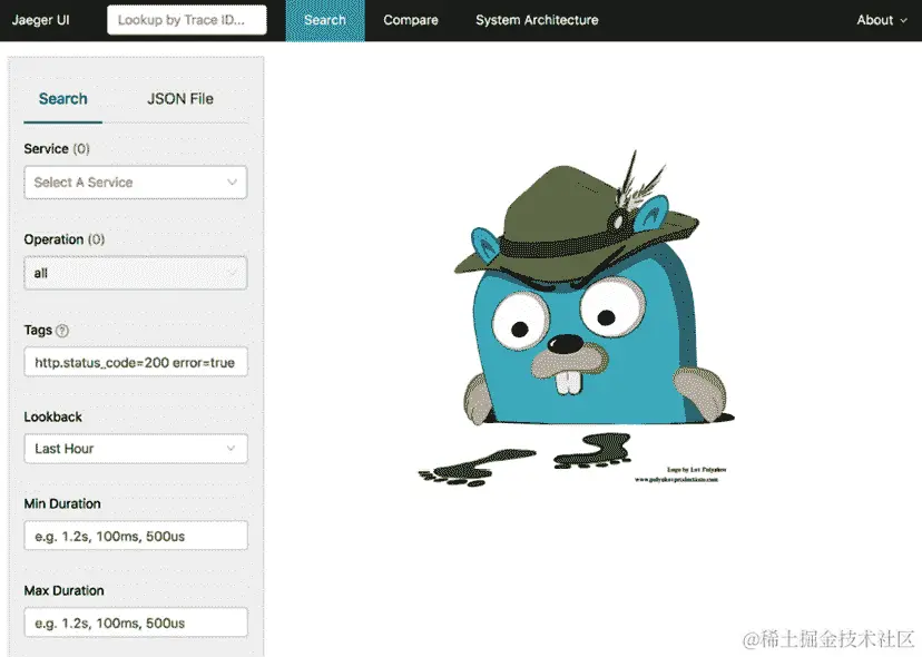 图 9.22 – Jaeger UI