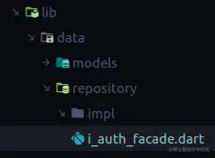 File structure in Flutter app