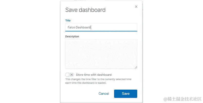 图 12.28 – 保存仪表板