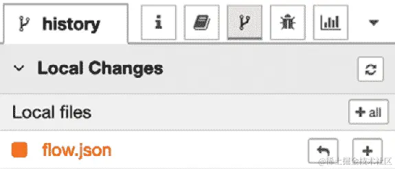 图 8.5 - Node-RED 认识到 flow.json 已更改