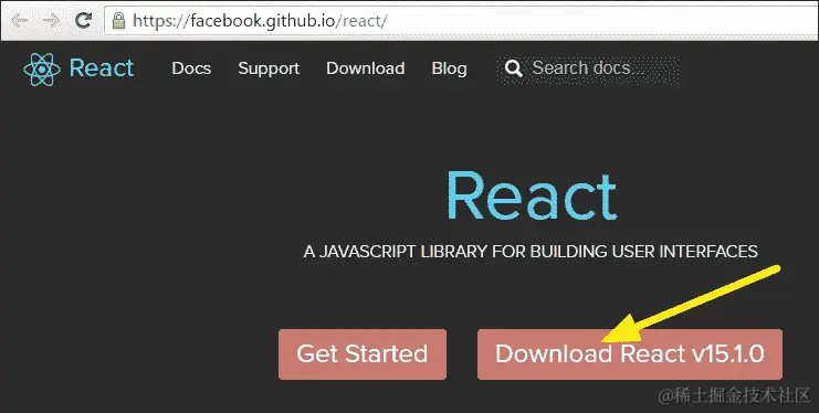 安装 React