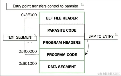 识别反向文本填充感染