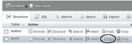 删除表中的所有行