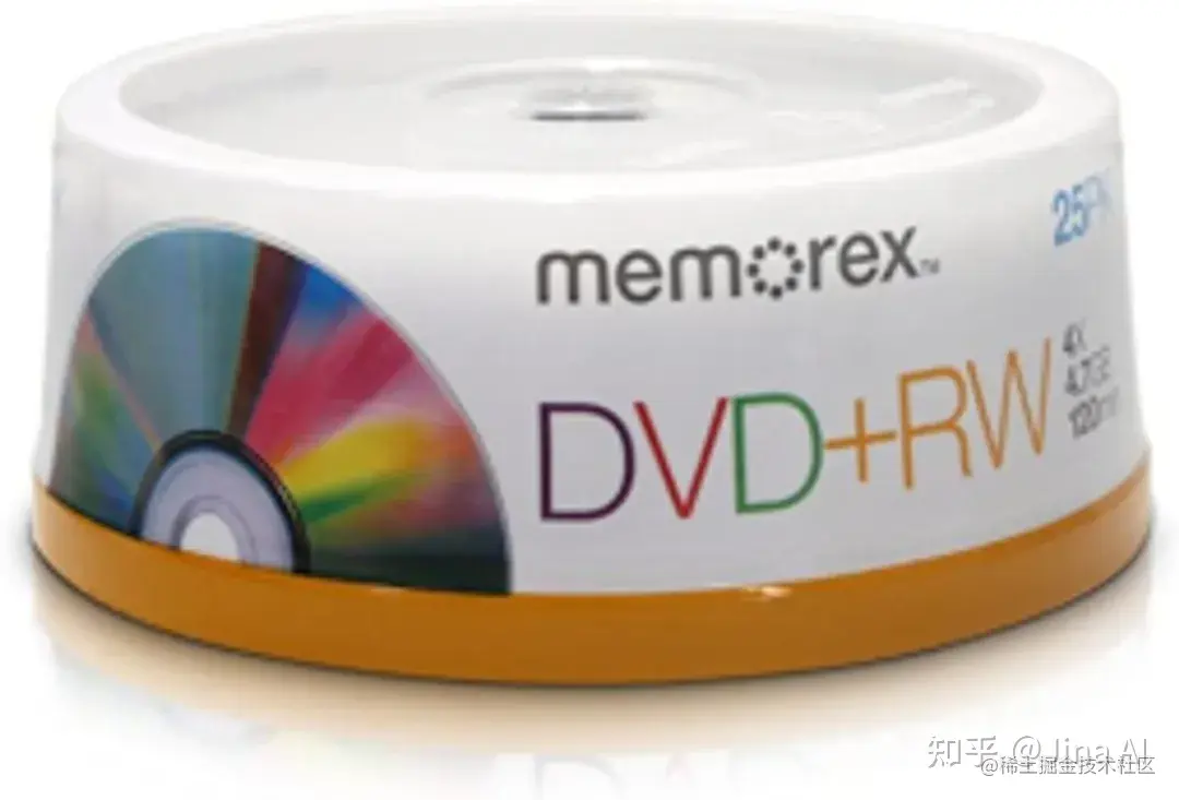 Memorex 4x DVD+RW 25 包主轴。这 25 包用于较新的 DVD+R/+RW 驱动器 的 4x DVD+RW 光盘（部件号 32025541）由可重写的单面光盘组成，可存储 4.7 GB 的数据和大约 240 分钟的视频（取决于您的制作软件，120分钟最佳 ）。一张光盘上可刻录超过六倍的数据。您可以从 VHS 或 8 毫米盒式磁带转移家庭录影。