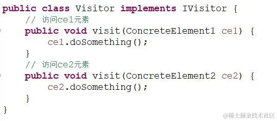 23种设计模式之访问者模式
