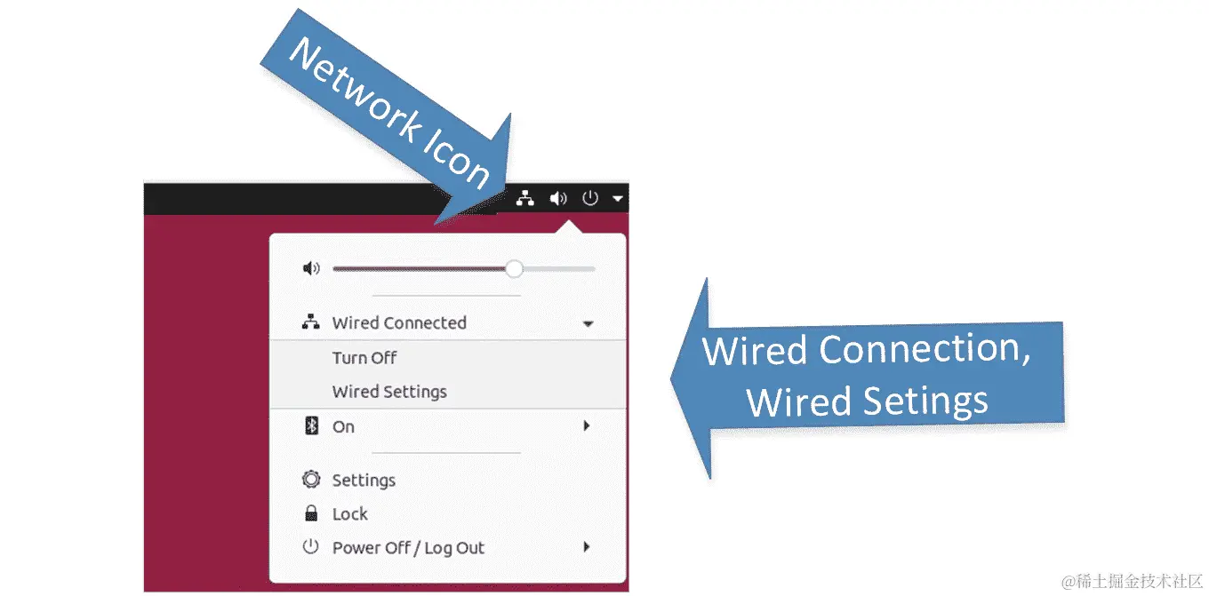 图 3.3 - 从 GUI 更改 MAC 地址，第 1 步