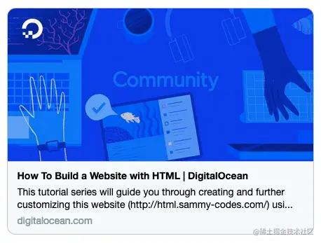 screenshot of the Twitter Card for this tutorial series