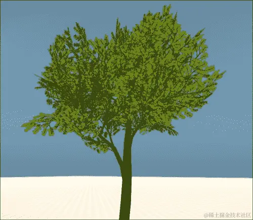 示例-植被动态 Alpha 测试