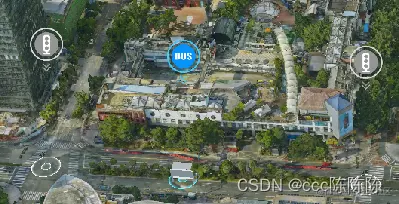 相机高度为600时