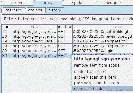 4 – 使用 Burp Intruder 自定义攻击