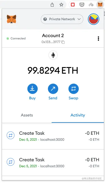 Metamask Extension Chrome Homepage