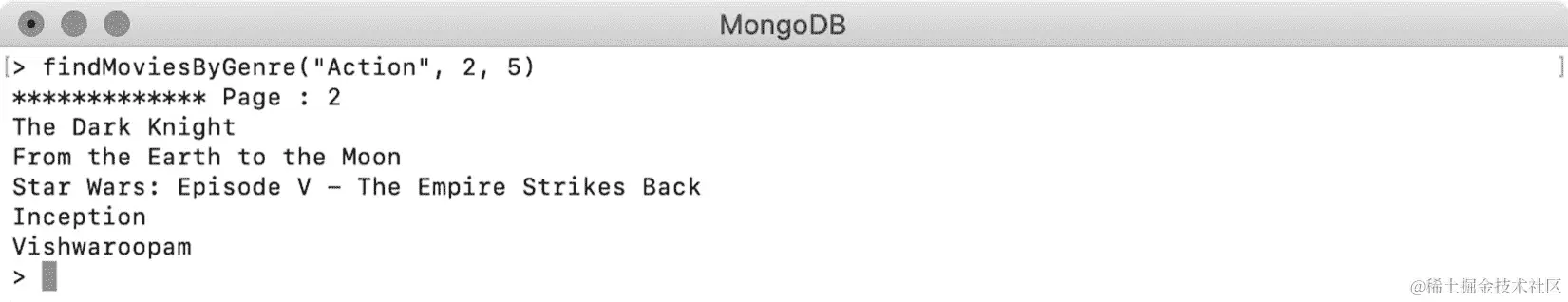 图 4.45：动作电影的第二页