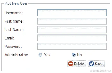 The doAddUser function