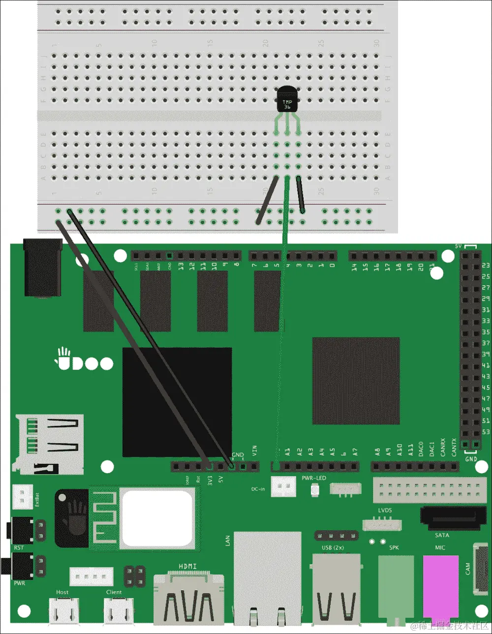 构建温控器电路