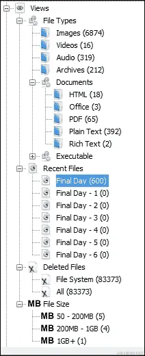 在 Autopsy 中分析数据