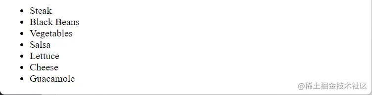 html unordered list how to