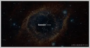 Animated Particle Background