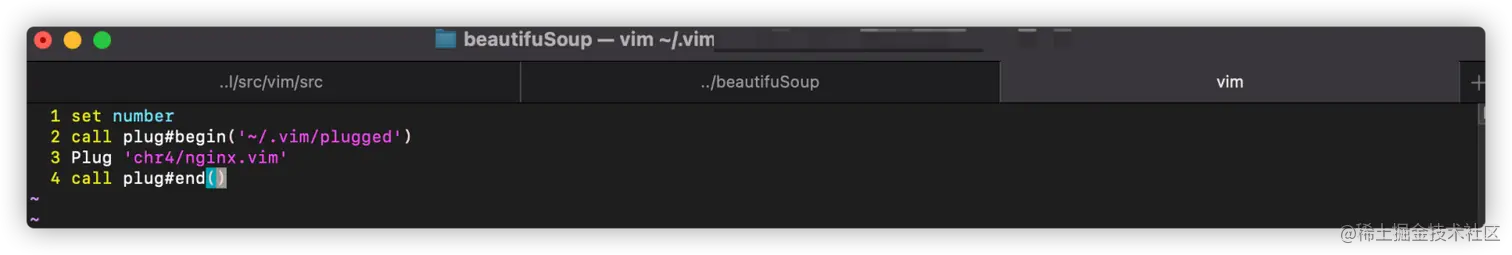 在刚刚的Plug内添加