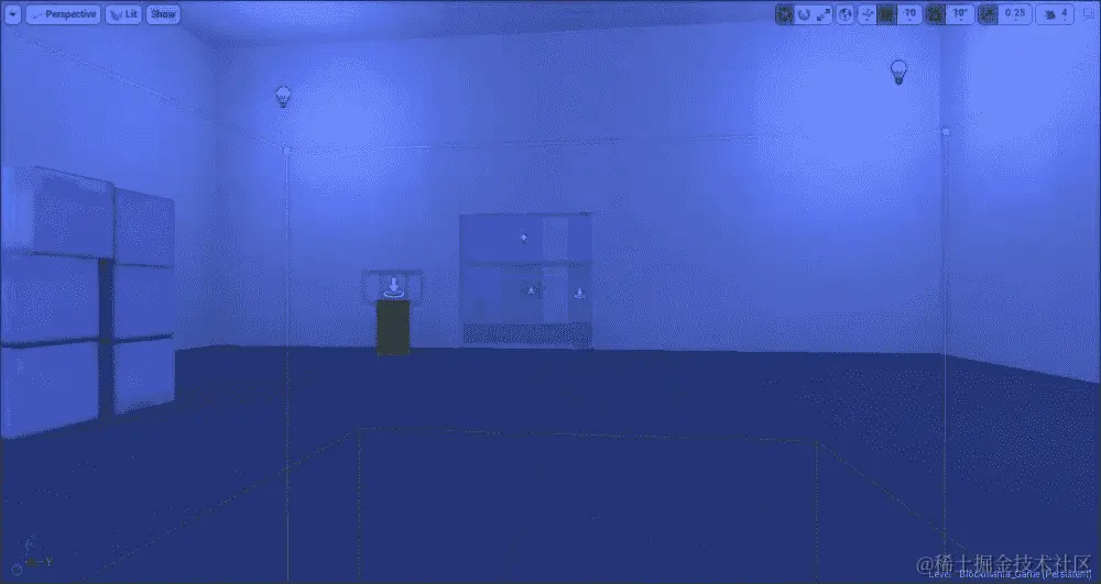 将视觉效果角色添加到游戏中-后期处理体积