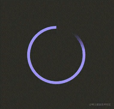 环形渐隐倒计时