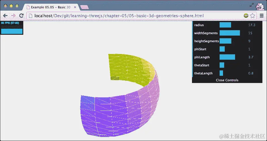 THREE.SphereGeometry