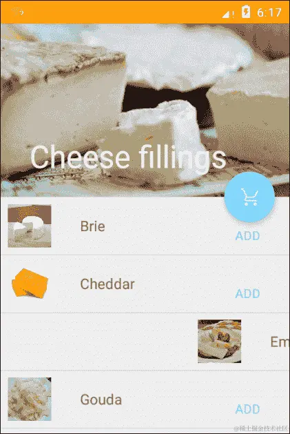 添加滑动并取消操作