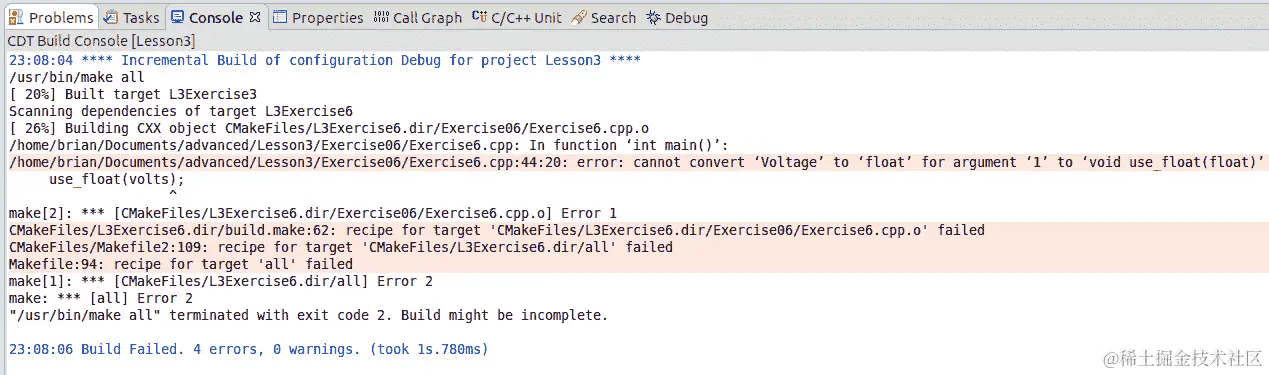 图 3.49：无法将电压转换为浮点数
